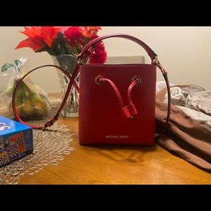 Michael Kors mini bucket bag